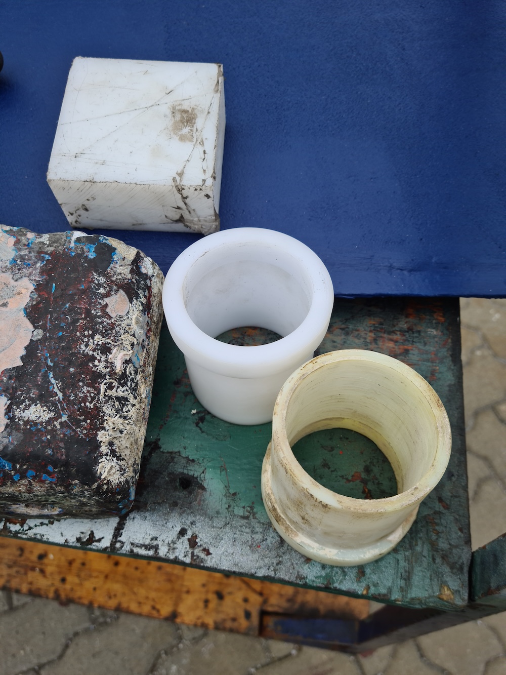 Alte und neue Ruderlager